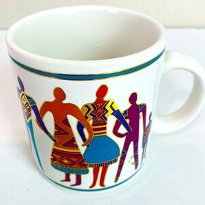 Laurel Burch The Art Of Being Human 1992 Mug 14oz